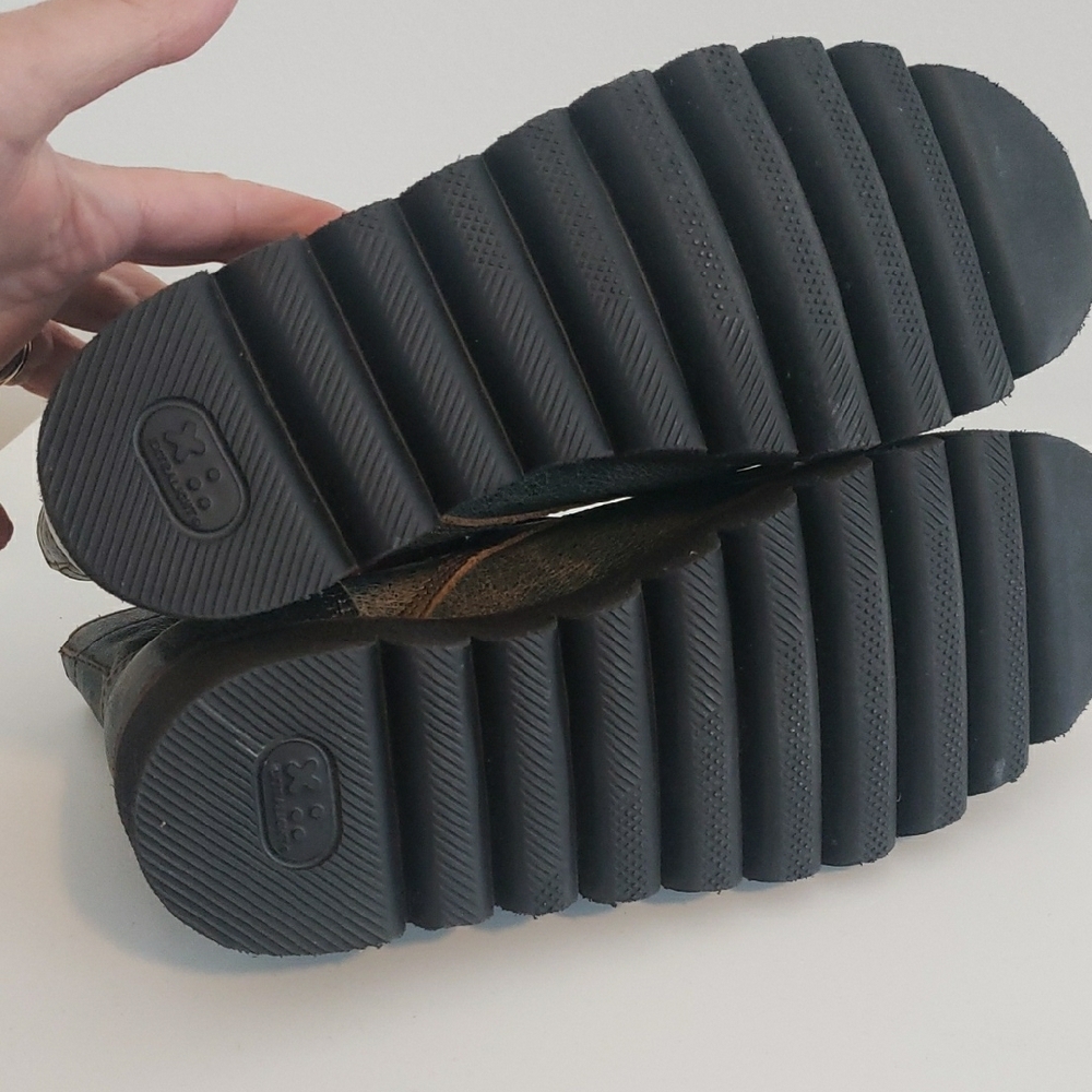 BedStu Womens Green Leather Boots - Picture 5 of 6